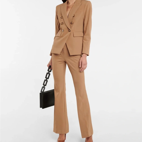 Veronica Beard Women's Brown Flare Leg Azariah Pant Size 10 NWOT - Picture 2 of 12